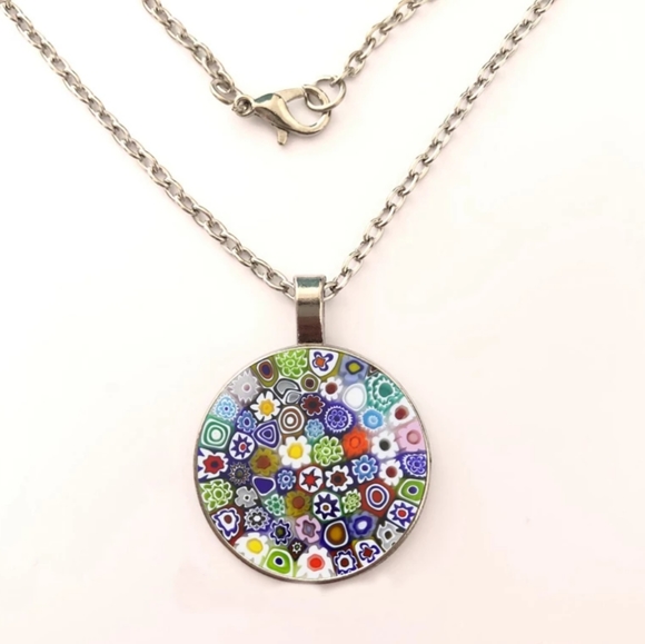 Jewelry - Glass Dome Bohemian necklace